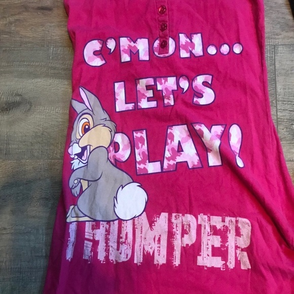 Disney pajama set size medium. Aladdin,thumper,tinkerbell,and joy - Picture 4 of 12